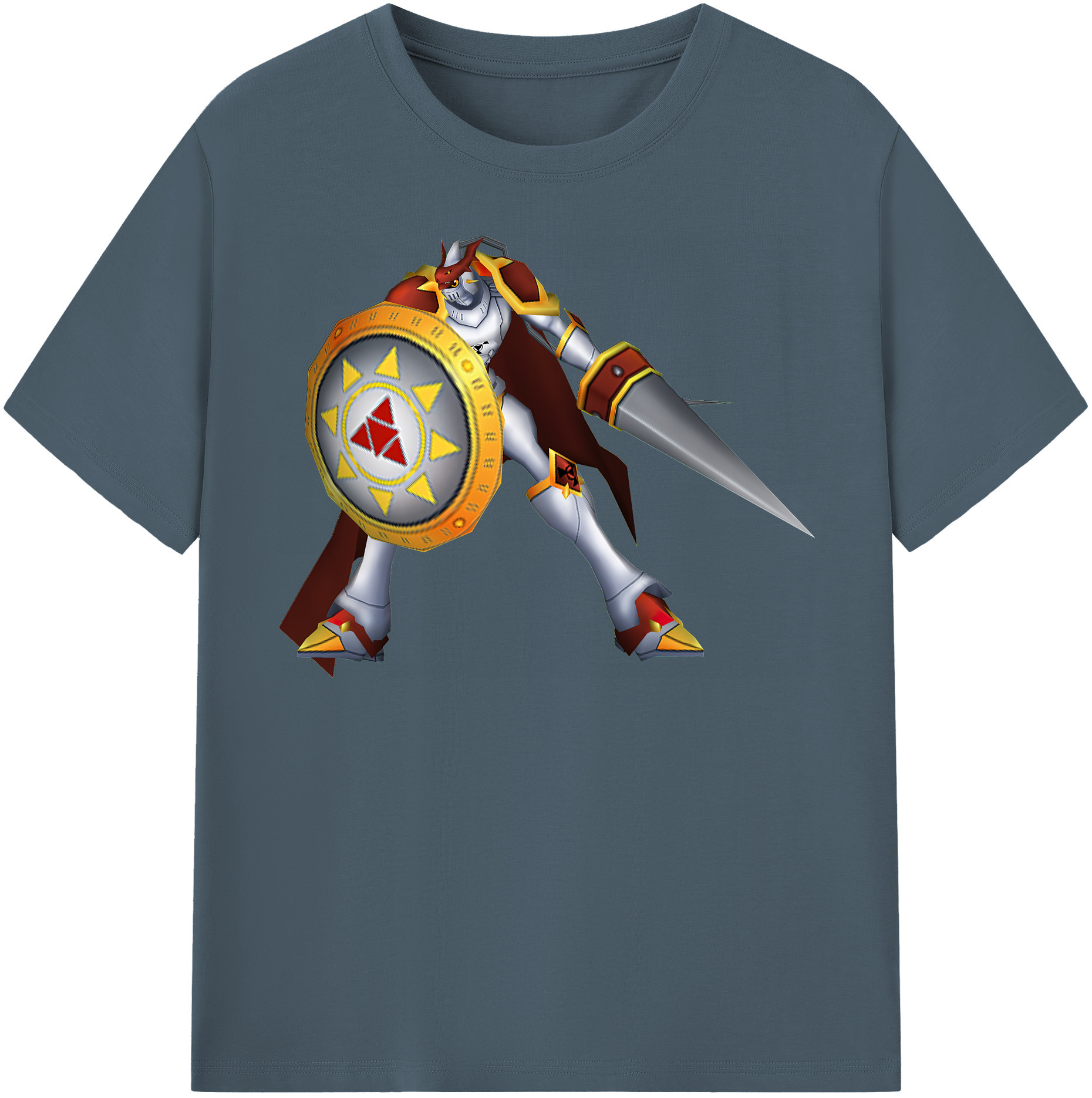 （画像用） Digimon デジタルモンスター/デジモン 綿100％半袖Tシャツ（フロントプリント）